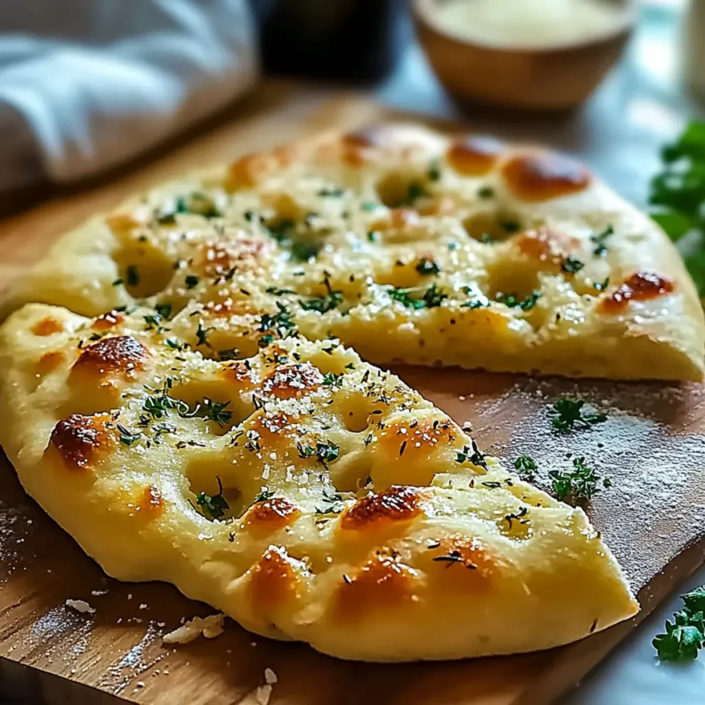 Knoblauch-Parmesan-Focaccia: Ein unwiderstehlicher Genuss!