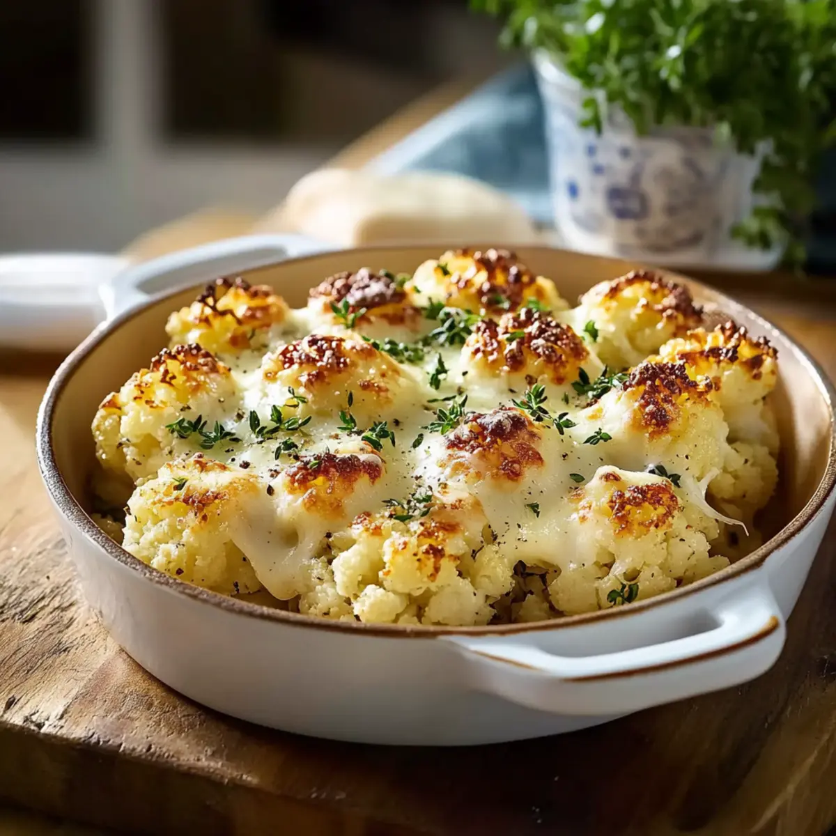 Low Carb Blumenkohl Auflauf – Endergebnis