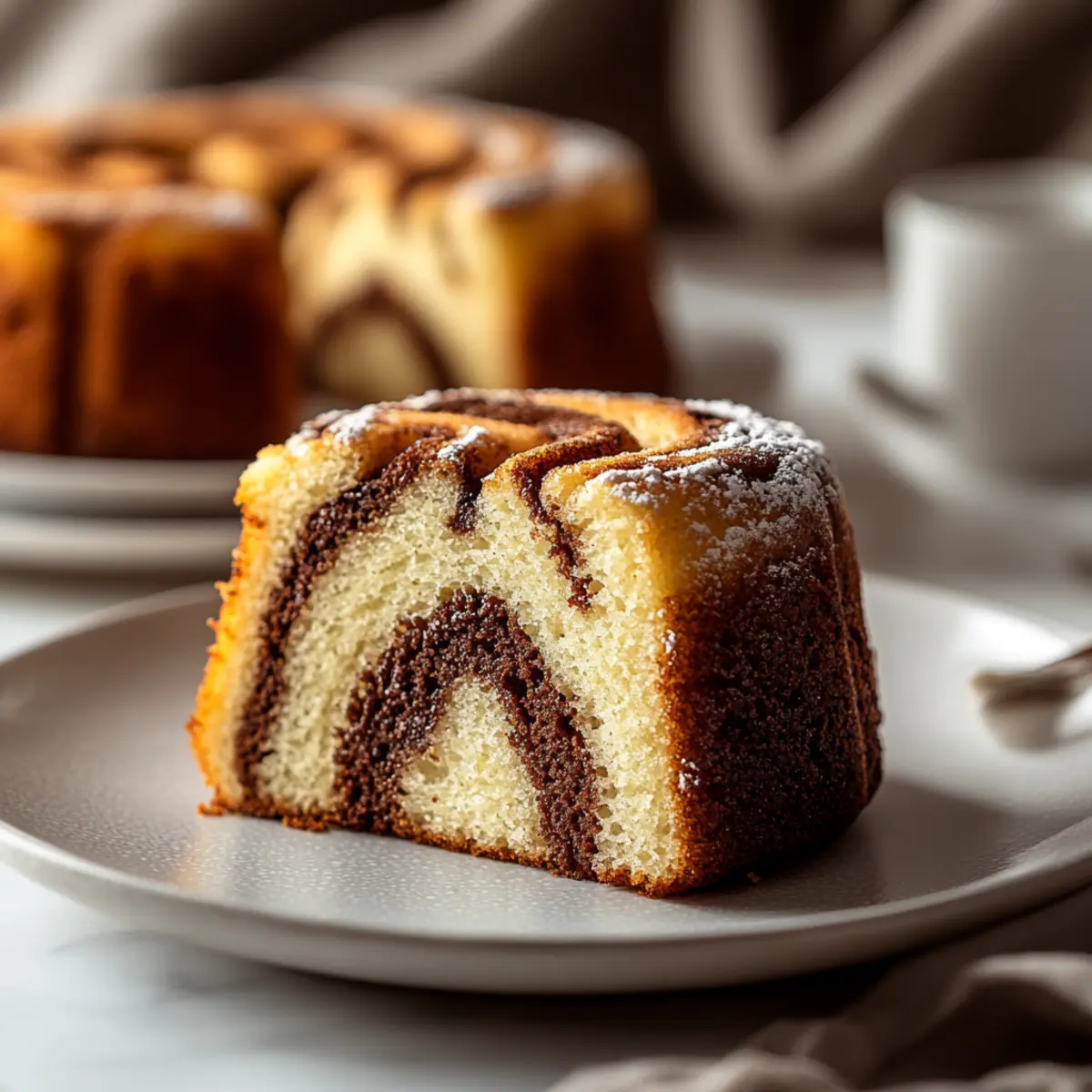 Marmorkuchen aus der Heißluftfritteuse – Schritt 3