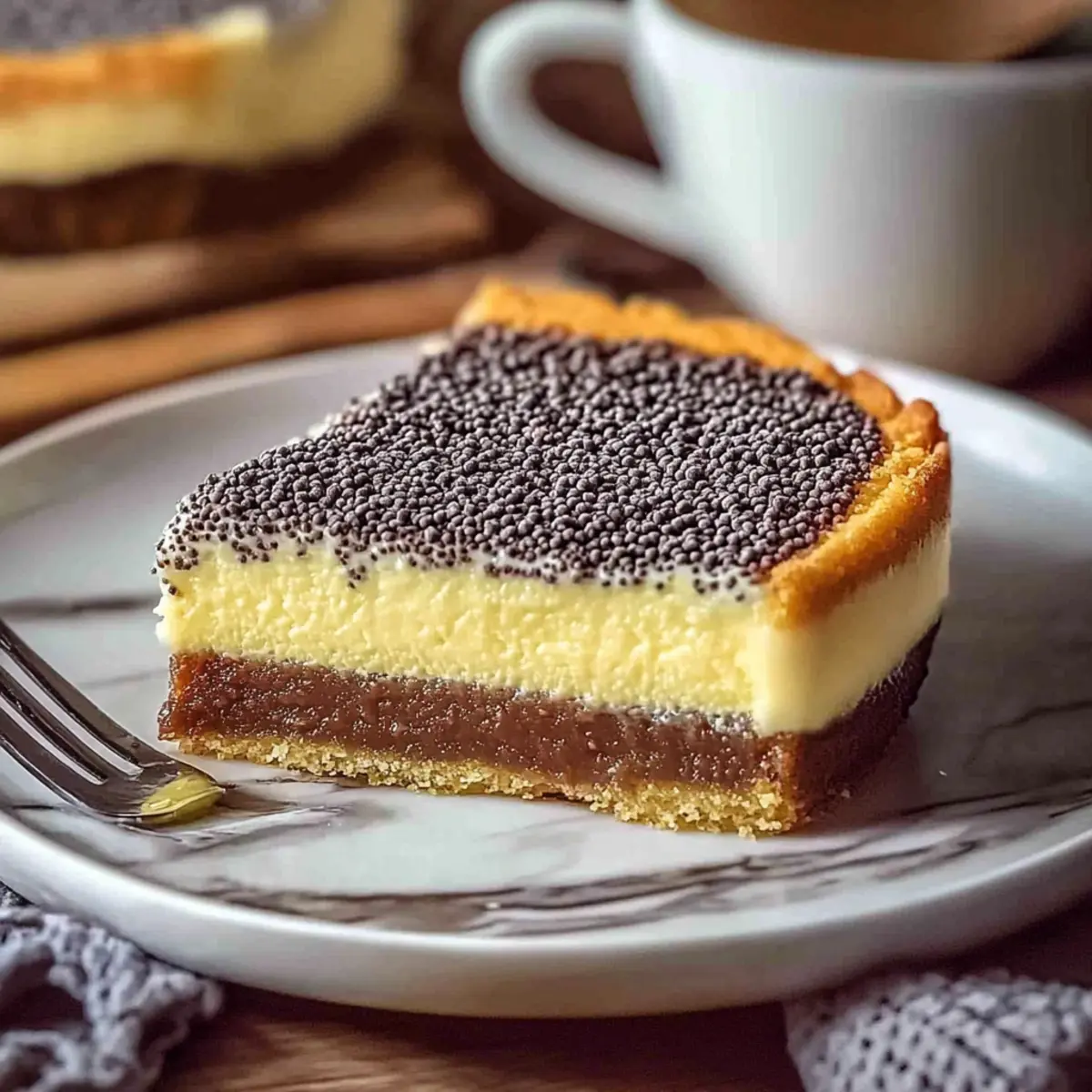 Mohnkuchen mit Pudding – Schritt 3