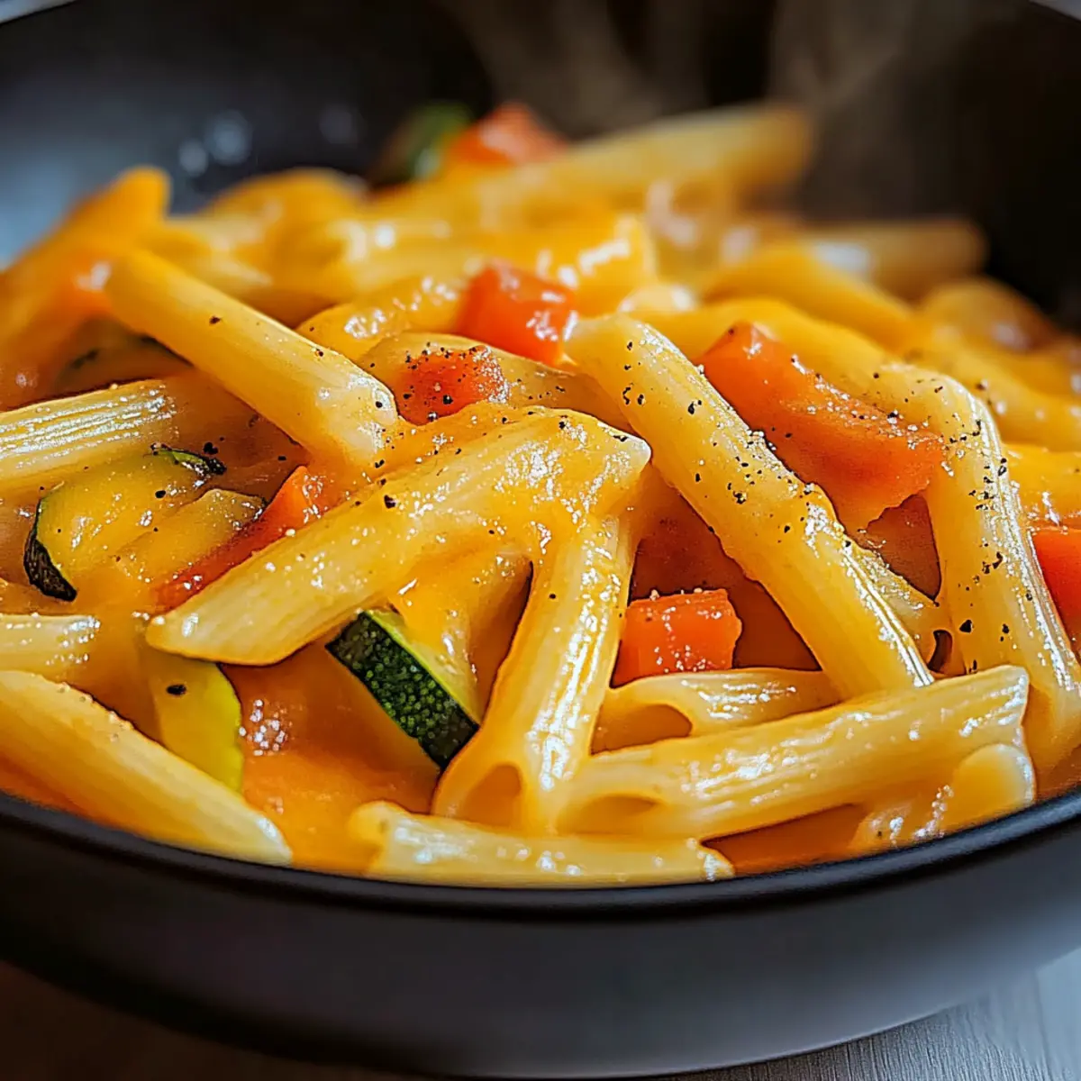 Nudeln mit Gemüse schnell und gesund – Zubereitung