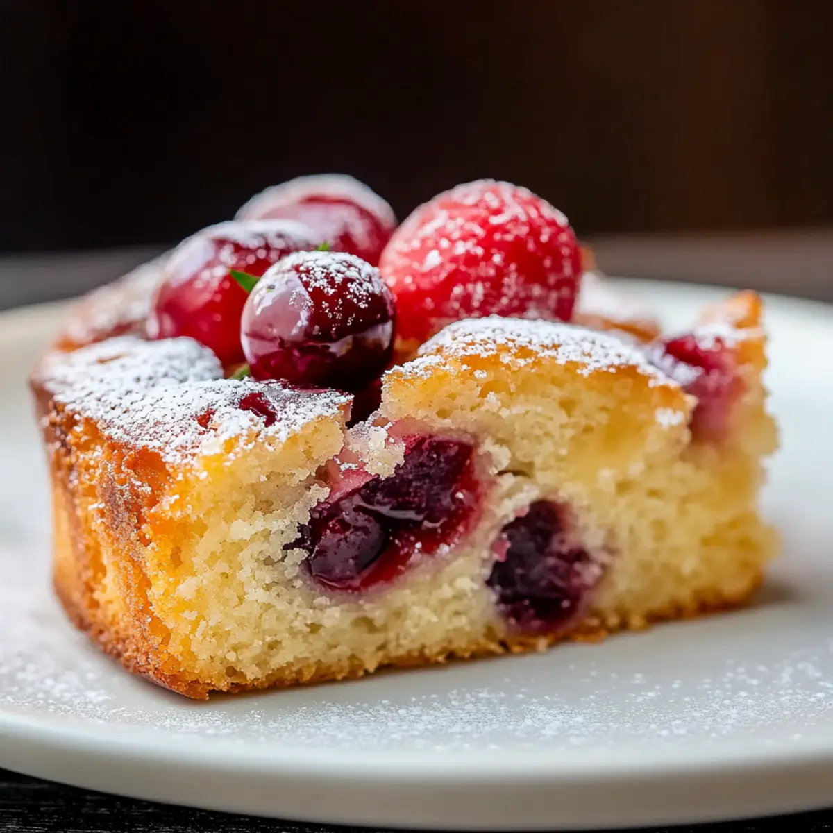 Pflaumenkuchen mit Schmand – Endergebnis