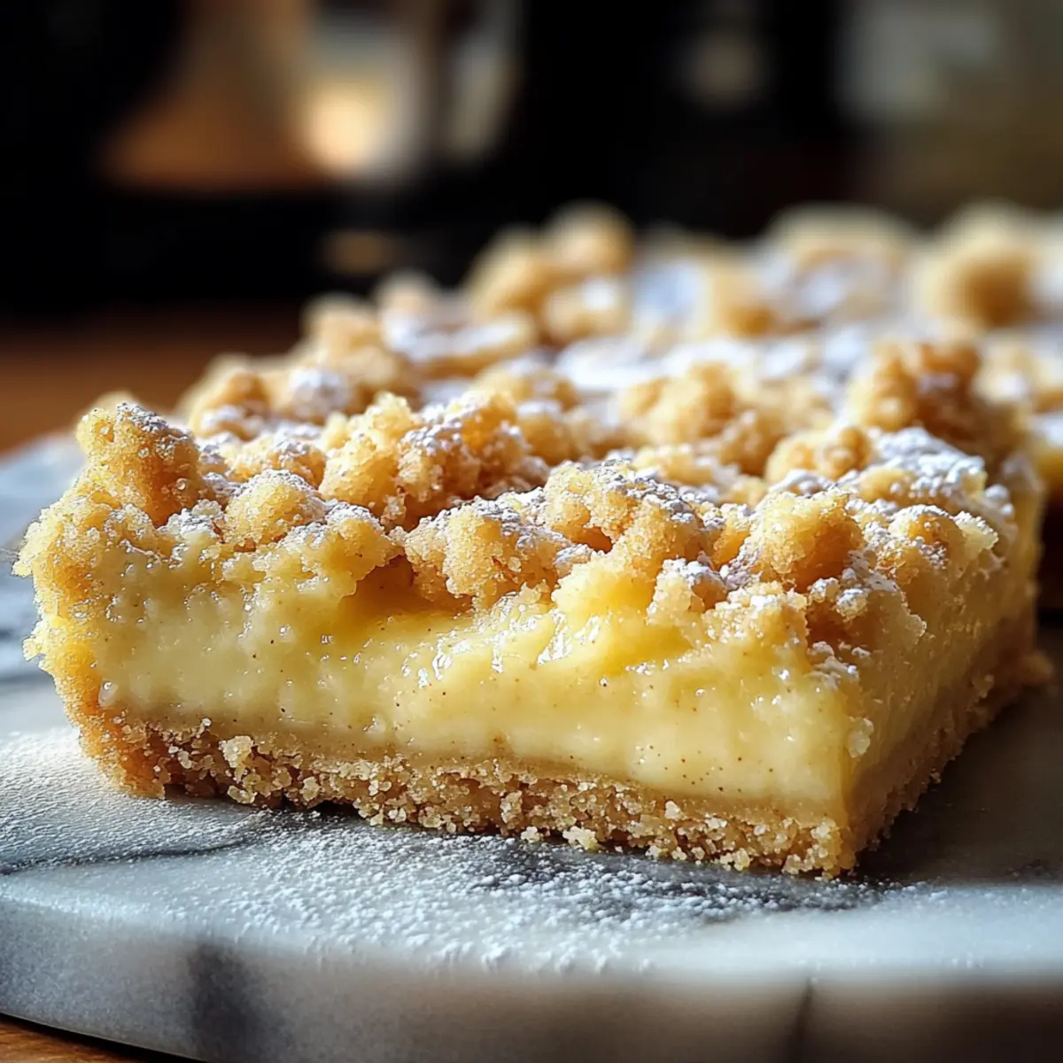 Streuselkuchen mit Pudding vom Blech – Zubereitung