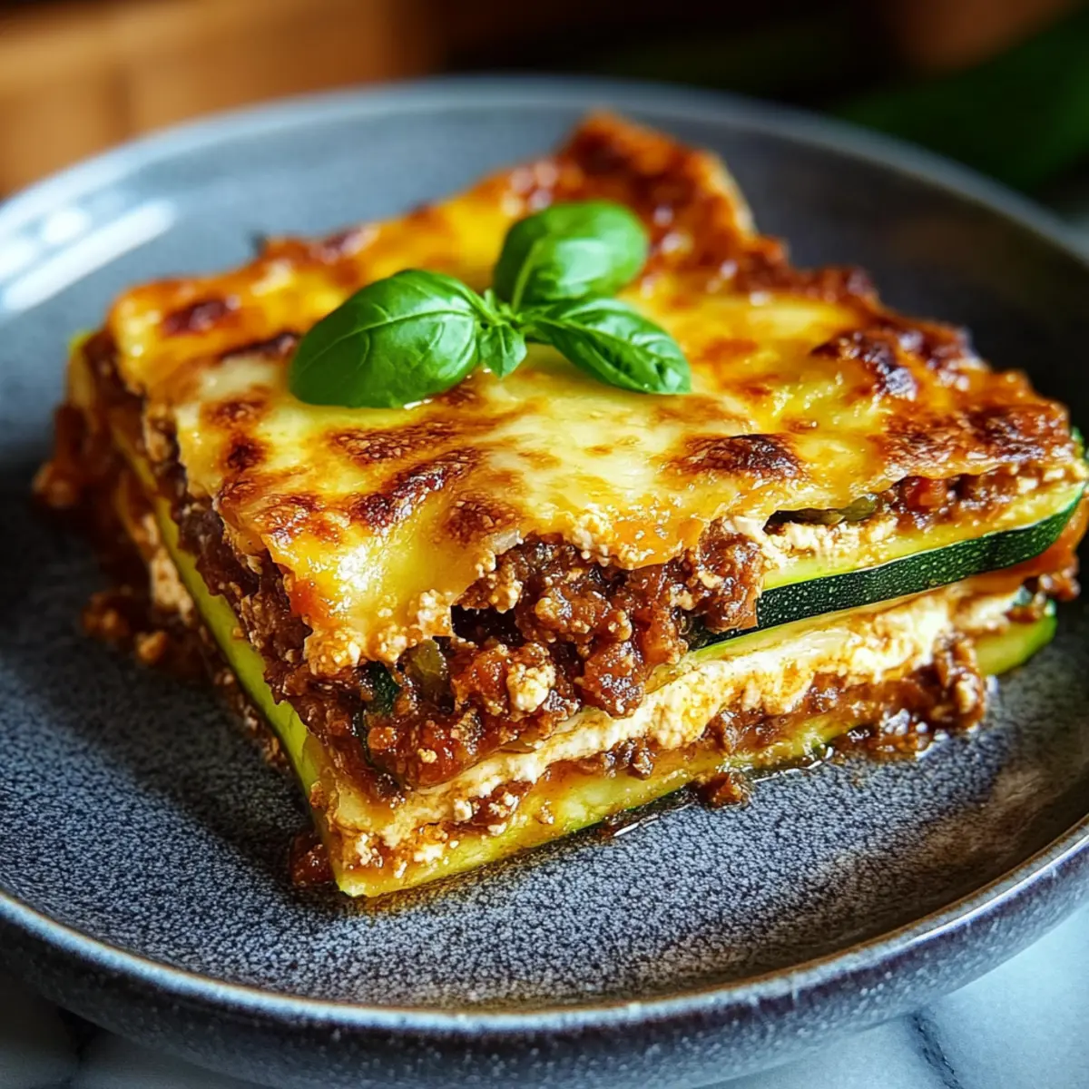 Zucchini-Lasagne